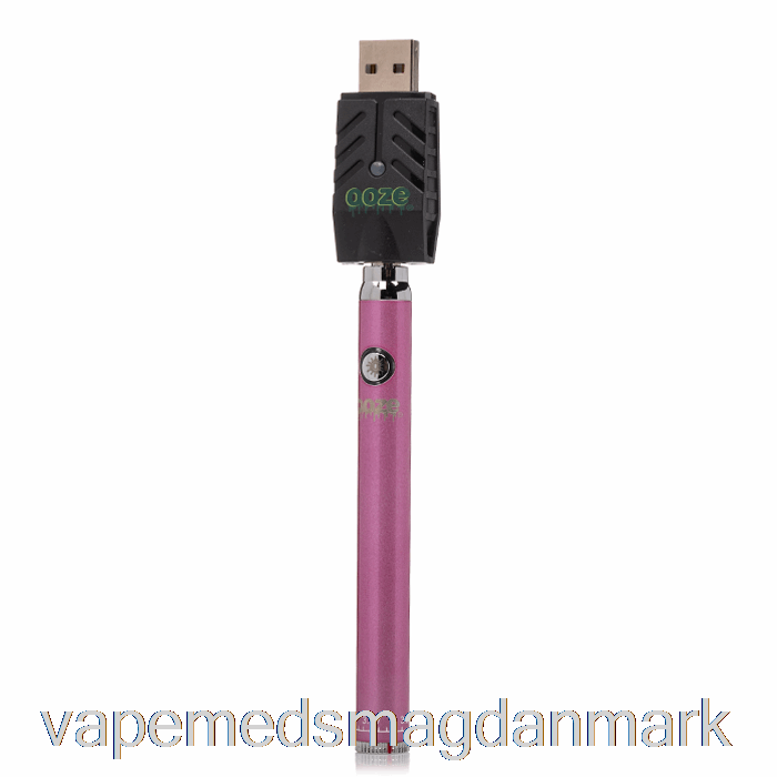 Engangs Vape Danmark Ooze 320mah Twist Slim Pen Batteri Er Pink